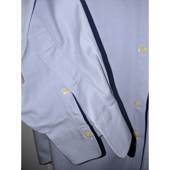 Ralph Lauren Button Up Shirt Men’s  Extra Large Blue Long Sleeved 100% Cotton - Picture 5 of 13